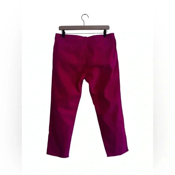 FRANK & EILEEN WICKLOW ITALIAN CROP CHINO PANTS Size 10 - Picture 3 of 16